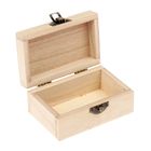 Шкатулка дерево простая прямоугольная 11х7х5 см - Фото 2