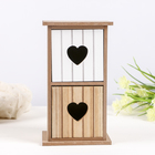 Шкатулка дерево "Комод 2 ящика. Сердечки" 21х12х10 см - Фото 1