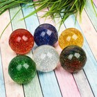 Мяч каучуковый «Блеск», 4 см, цвета МИКС - Фото 2