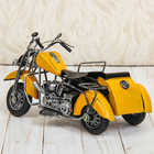 Сувенир металл "Мотоцикл с коляской" МИКС 24,5х12х11 см - Фото 2