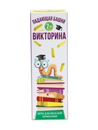 Дженга падающая башня ЛАС ИГРАС «Викторина», 54 бруска, 7+ - Фото 8