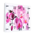 Часы настенные, серия: Цветы, "Орхидея",  25х35 см - Фото 2