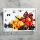 Часы-картина настенные, серия: Кухня, "Фрукты", 25х35 см - фото 318076972