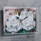 Часы настенные, серия: Цветы, "Розы", 20х30 см - Фото 2
