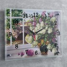 Часы настенные, серия: Цветы, "Цветы в вазе", 30х40 см - Фото 2