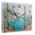Часы настенные, серия: Природа, "Горное озеро", 30х40 см - Фото 2