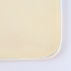 Набор ковриков для ванной и туалета Доляна «Пляж с ракушками», 2 шт: 40×50 см, 50×80 см - фото 209965