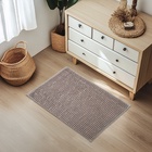 Коврик для дома Доляна «Букли», 40×60 см, серый - Фото 2