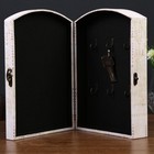 Ключница дерево 6 крючков "Маяк" 29х20х6,8 см - Фото 3