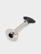 Нож фигурный для ананаса/нарезки фруктов, 9×25 см, чёрный - Фото 3