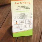 Нож фигурный для ананаса/нарезки фруктов, 9×25 см, чёрный - Фото 6