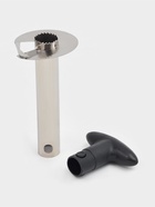 Нож фигурный для ананаса/нарезки фруктов, 9×25 см, чёрный - Фото 6