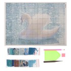 Алмазная мозаика «Лебедь», 33 цвета - Фото 2
