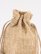 Холщовый мешочек для украшений, подарков и трав, текстиль «Эко», бежевый, 7?9 см (комплект 10 шт) - фото 57921226