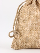 Холщовый мешочек для украшений, подарков и трав, текстиль «Эко», бежевый, 7?9 см (комплект 10 шт) - фото 57921227