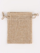 Холщовый мешочек для украшений, подарков и трав, текстиль «Эко», бежевый, 7?9 см (комплект 10 шт) - фото 57921229