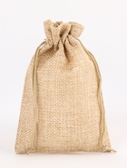 Холщовый мешочек для украшений, подарков и трав, текстиль «Эко», бежевый, 10×14 см - Фото 2