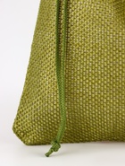 Холщовый мешочек для украшений, подарков и трав, текстиль «Эко», зелёный, 13×18 см - Фото 4