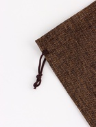 Холщовый мешочек для украшений, подарков и трав, текстиль «Эко», коричневый, 13×18 см - Фото 5