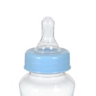 Бутылочка для кормления, классическое горло, приталенная, 250 мл., от 3 мес., цвет синий - Фото 4