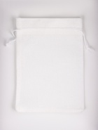 Холщовый мешочек для украшений, подарков и трав, текстиль «Эко», белый, 15?21 см (комплект 5 шт) - фото 57921319