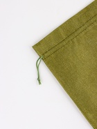 Холщовый мешочек для украшений, подарков и трав, текстиль «Эко», зелёный, 20?28 см (комплект 5 шт) - фото 57921348