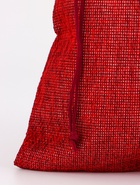 Холщовый мешочек для украшений, подарков и трав, текстиль «Эко», красный, 20?28 см (комплект 5 шт) - фото 57921353