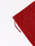 Холщовый мешочек для украшений, подарков и трав, текстиль «Эко», красный, 20?28 см (комплект 5 шт) - фото 57921354