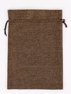 Холщовый мешочек для украшений, подарков и трав, текстиль «Эко», коричневый, 20×28 см - Фото 6