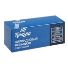 Цилиндровый механизм, 60 мм, с вертушкой, английский ключ, 3 ключа, золото - фото 809149660