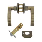 Защелка 2101, пустая, цвет бронза - Фото 4