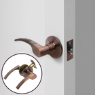 Защелка 2101, пустая, цвет медь - Фото 1