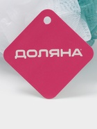 Мочалка для тела Доляна, 10×10×9 см, двухцветная, 40 гр, цвет МИКС 3092679 - фото 14610468