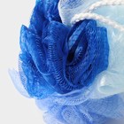 Мочалка для тела Доляна, 10×10×9 см, двухцветная, 40 г, цвет МИКС - Фото 4