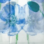 Штора для ванной Доляна «Синие маки», 180×180 см, EVA - Фото 2