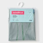 Штора для ванной Доляна «Синие маки», 180×180 см, EVA - Фото 6