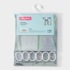 Штора для ванной Доляна «Синие маки», 180×180 см, EVA - Фото 7