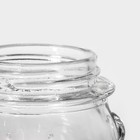 Баночка стеклянная для мёда и варенья «Медвежонок», 170 мл, 7×10 см - Фото 4