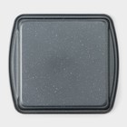 Форма для выпечки Доляна «Гранит», 26×23,5×4 см, антипригарное покрытие, цвет чёрный - Фото 5