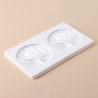 Форма для муссовых десертов и выпечки KONFINETTA «Зебрано», силикон, d=13.2 см, 30.5×18 см, цвет белый - Фото 5