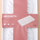 Форма для муссовых десертов и выпечки KONFINETTA «Зебрано», силикон, d=13.2 см, 30.5×18 см, цвет белый - Фото 8