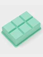 Форма для льда Доляна «Кубик», силикон, 16×11×4.8 см, 6 ячеек (4.6×4.6 см), бирюзовая - Фото 2