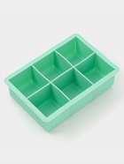 Форма для льда Доляна «Кубик», силикон, 16×11×4.8 см, 6 ячеек (4.6×4.6 см), бирюзовая - Фото 5