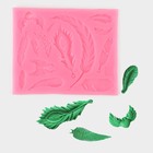 Силиконовый молд «Перья», 12×10 см, цвет МИКС - фото 18828727