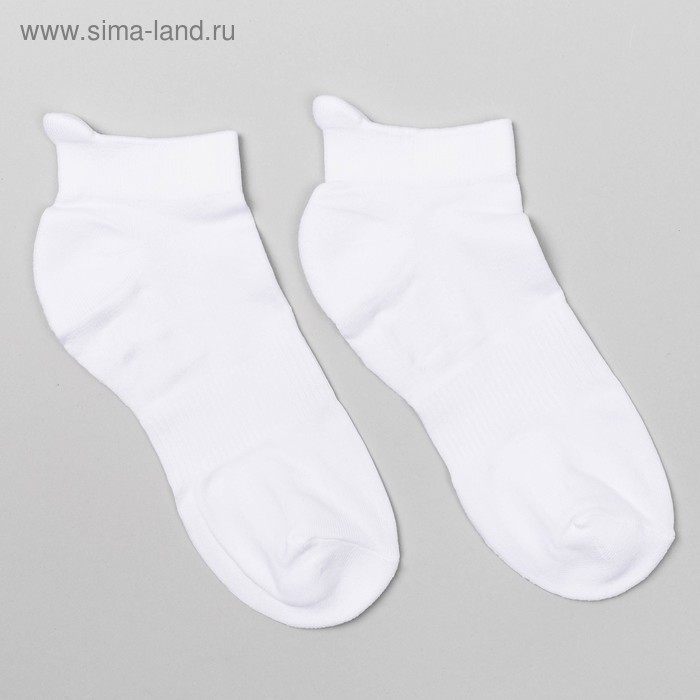 Носки женские SPORT SOCKS цвет белый (bianco), р-р 25 (р-р обуви 39-40) - Фото 1