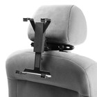 Держатель для планшета TORSO на подголовник в авто, раздвижной до 20 см, ширина захватов 6-10 см - Фото 5