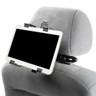 Держатель для планшета TORSO на подголовник в авто, раздвижной до 20 см, ширина захватов 6-10 см - Фото 2