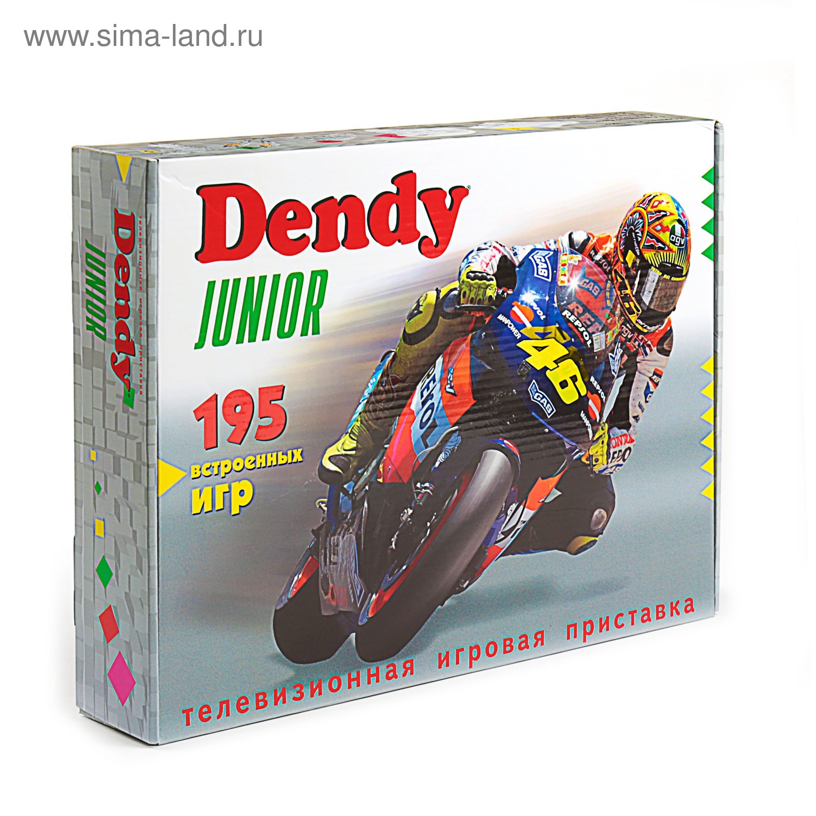Dendy ул ивана романова 2 фото Игровая приставка Dendy Junior, 8-bit, 195 игр, 2 геймпада, световой пистолет (3