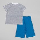 Комплект для мальчика, рост 110 (30) см, цвет серый/бирюзовый К-027 (1 - Фото 2