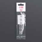 Подставка для маникюрных кистей «MINI», 5 секций, 8×1 см, прозрачная - Фото 4